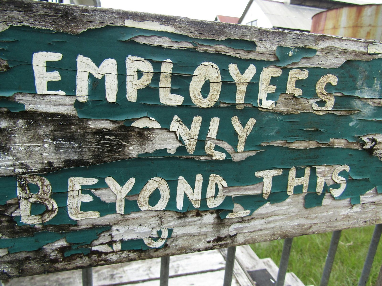 a sign on a building